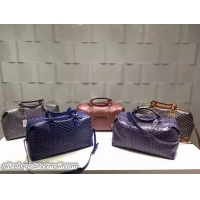 Buy Discount Goyard Luggage Boeing Travelling 8952 Dark Blue