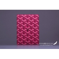 Best Price Goyard Passport Holder 020109 Rose Red