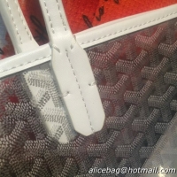 Hot Sale Goyard St Transparent Tote GM 2377 White