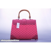 Inexpensieve Goyard Saigon Tote Bag GM 8941 Rose Red