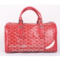 Hot Style Goyard Speedy Bag With Shoulder Strap 8970 Red