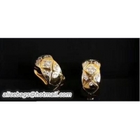 Most Popular Chanel Coco Crush Earrings 31935 Yellow Gold With Diamonds 2018