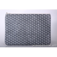 Top Goyard New Design Ipad Bag Large Size 020113 Dark Grey