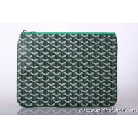 Fashion 2014 Goyard New Design Ipad Bag Small Size 020113 Green