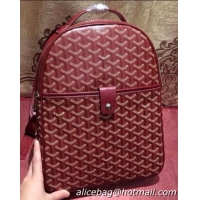 New Stylish Goyard Backpack 8991 Burgundy