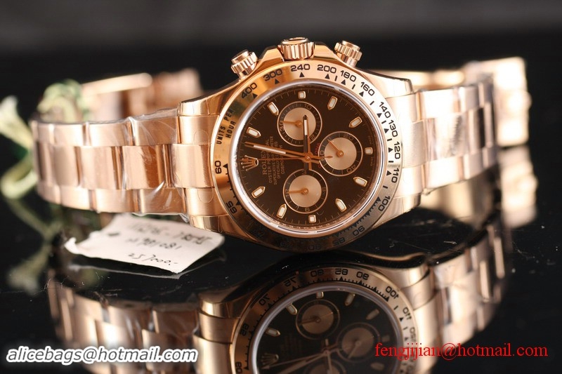 Rolex Rose Gold Cosmograph Daytona Watch 116505-78595