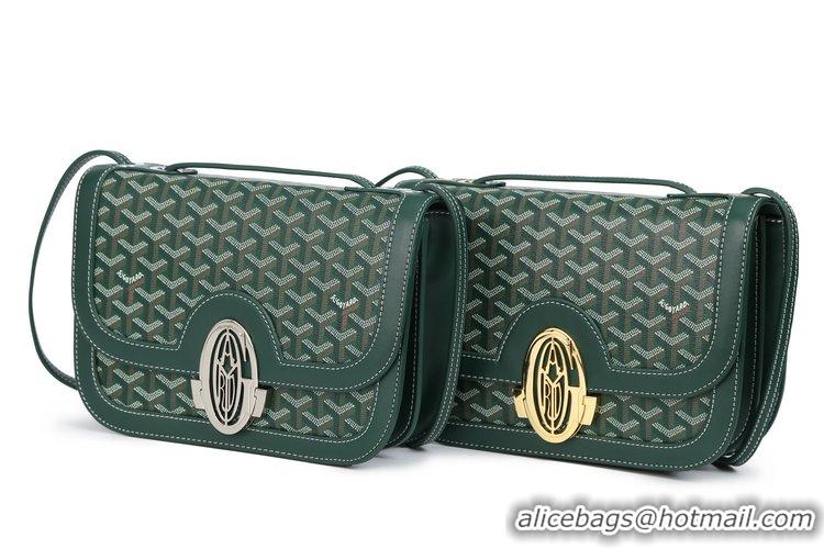 Inexpensive Goyard Messenger Bag With G Letter 8967 Green