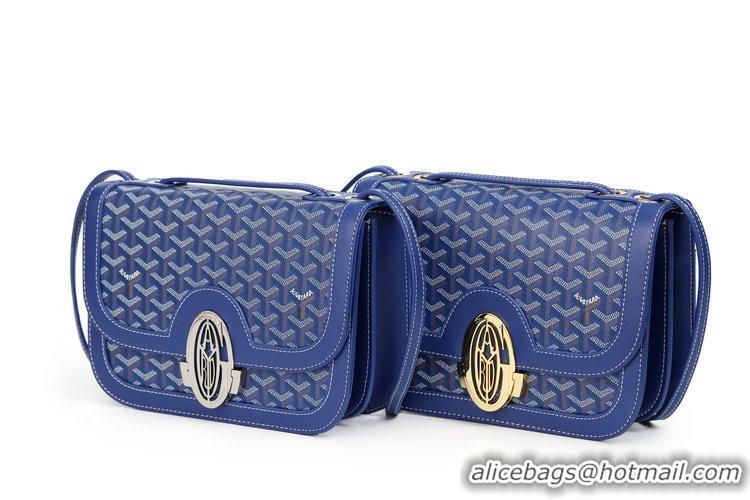 Low Price Goyard Messenger Bag With G Letter 8967 Blue