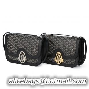 Best Price 2016 Goyard Messenger Bag With G Letter 8967 Black