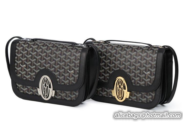 Best Price 2016 Goyard Messenger Bag With G Letter 8967 Black