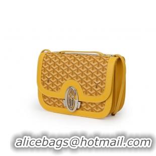 Top Grade Cheap Goyard Messenger Bag With G Letter 8967 Yellow