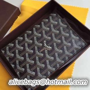 New Fashion Goyard Passport Holder 020109 Black And Tan