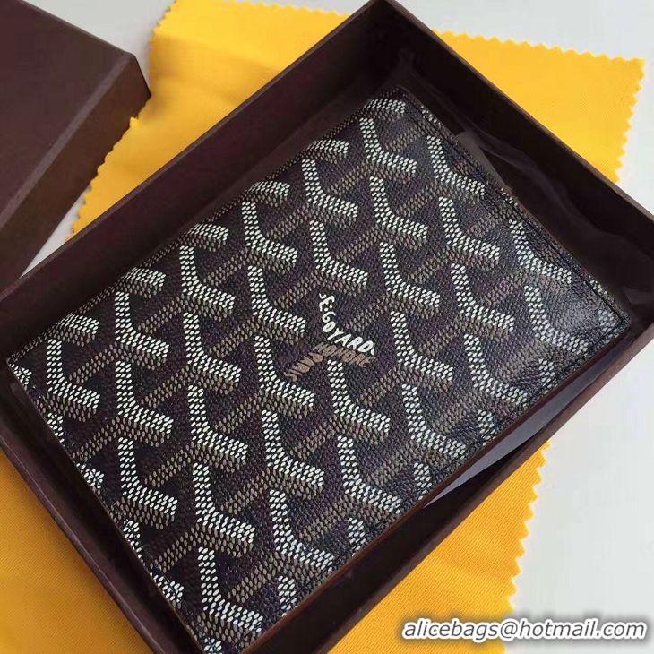 New Fashion Goyard Passport Holder 020109 Black And Tan