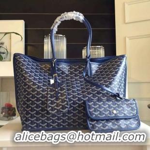 Low Cost Goyard New Design Anjou Reversible Bag PM 2398 Dark Blue