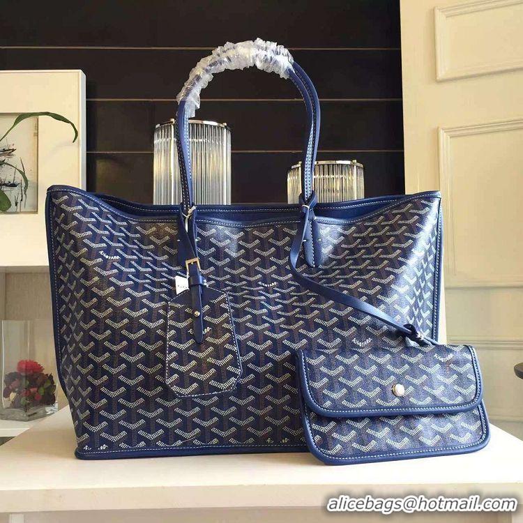 Low Cost Goyard New Design Anjou Reversible Bag PM 2398 Dark Blue