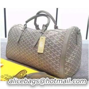 Discount Fashion Goyard Duffle Travel Luggage Tote Large Bag 8950 Grey