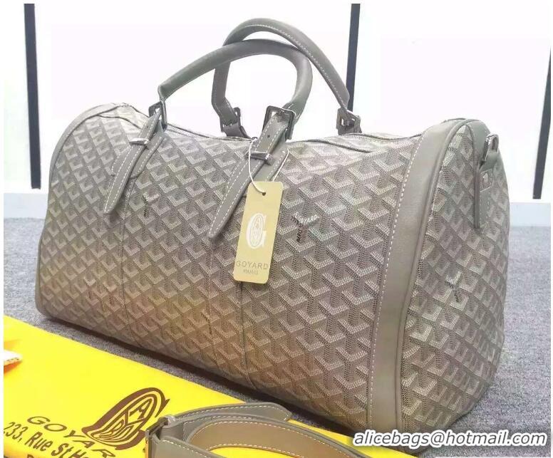 Discount Fashion Goyard Duffle Travel Luggage Tote Large Bag 8950 Grey