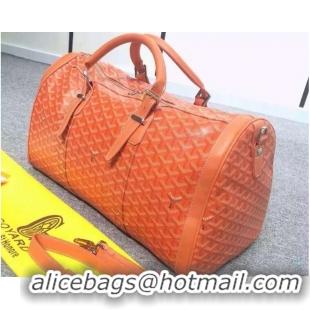 High Quality Goyard Duffle Travel Luggage Tote Large Bag 8950 Orange