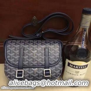 Hot Sale Goyard Messenger Shoulder Bag PM 8966 Navy Blue