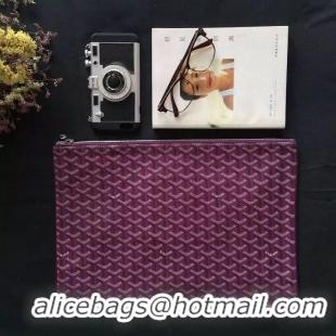 Hot Sell Goyard New Design Ipad Bag Small Size PM 020113 Purple