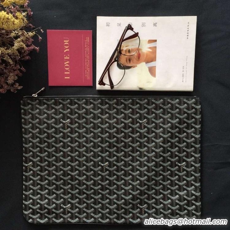 Top Grade Goyard New Design Ipad Bag Small Size PM 020113 Black