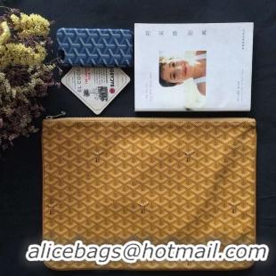 Low Cost Goyard New Design Ipad Bag Small Size PM 020113 Yellow