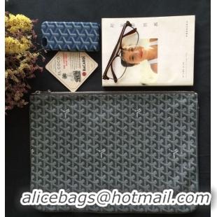 Top Quality Goyard New Design Ipad Bag Small Size PM 020113 Dark Grey