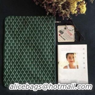 Cheapest Goyard New Design Ipad Bag Medium Size 020113 Green