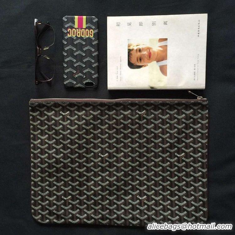 Top Quality Goyard New Design Ipad Bag Small Size PM 020113 Coffee