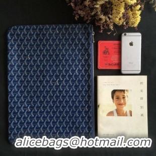 Good Taste Goyard New Design Ipad Bag Medium Size 020113 Dark Blue