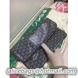 Top Quality Goyard Sainte Marie Clutch Bag 8928 Dark Grey