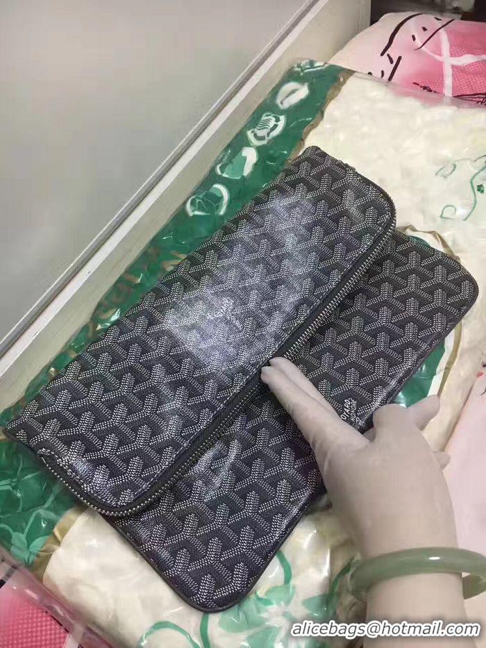 Top Quality Goyard Sainte Marie Clutch Bag 8928 Dark Grey