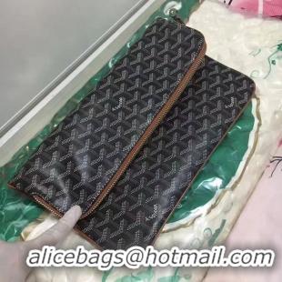 Cheap Wholesale Goyard Sainte Marie Clutch Bag 8928 Black And Tan