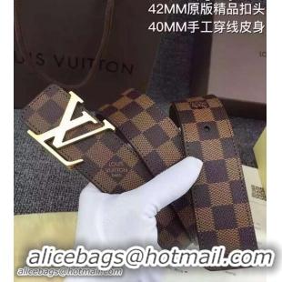 Best Grade Louis Vuitton 40mm Belt B61439