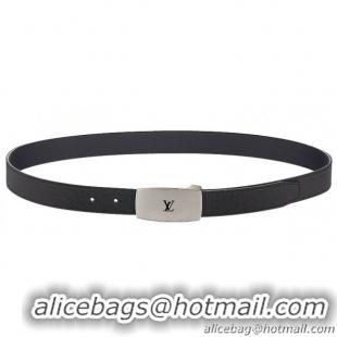 Chic Louis Vuitton Cut Long Taiga Reversible Belt M9804S