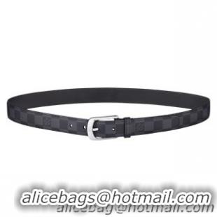 Louis Vuitton Graphite Ellipse Belt M681S