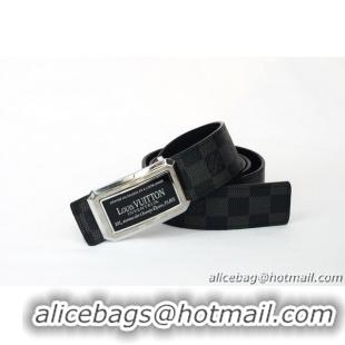 Louis Vuitton Damier Graphite Canvas Belt LV053