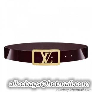 New Style Louis Vuitton Supreme Patent Leather Belt M9867V