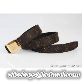 Louis Vuitton Monogram Canvas Belt LV065