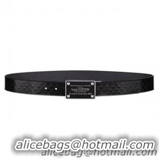 Louis Vuitton Initiales Damier Leather Belt M680S