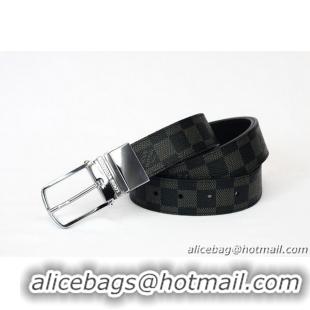 Louis Vuitton Damier Graphite Canvas Belt LV061