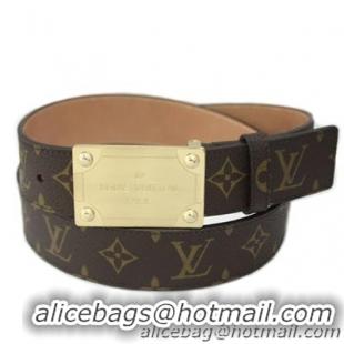 Louis Vuitton Belts 6978 Monogram Coffee