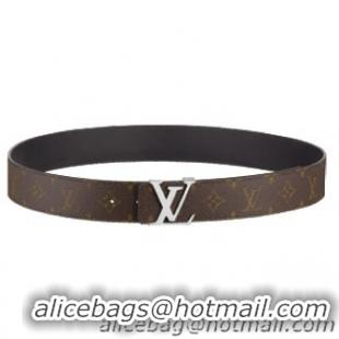 Louis Vuitton Initiales Reversible Monogram Belt M981S