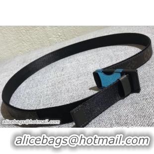 Cheap Price Louis Vuitton Webbing On The Go Width 30mm Belt Monogram Canvas 21103 Black 2018