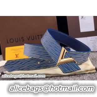 Cheap Louis Vuitton ESSENTIAL V Belt LV4809G Blue