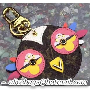 aaaaa Louis Vuitton Lovely Birds Bag Charm & Key Holder M62604 Hot Pink