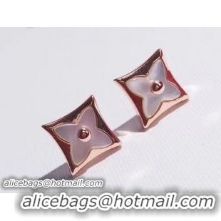 Discount Louis Vuitton Color Blossom Star Earrings 824015 Pink Gold