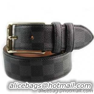 Louis Vuitton Damier Belts 9634 Black