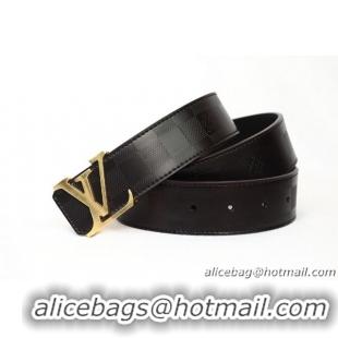 Louis Vuitton Brown Leather Belt LV057