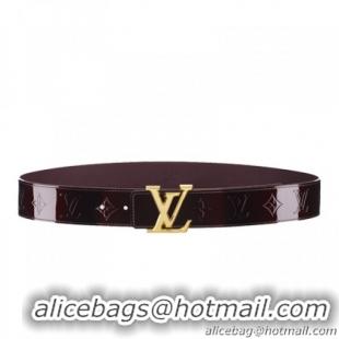 High Quality Louis Vuitton Facettes Monogram Vernis Belt M9874U